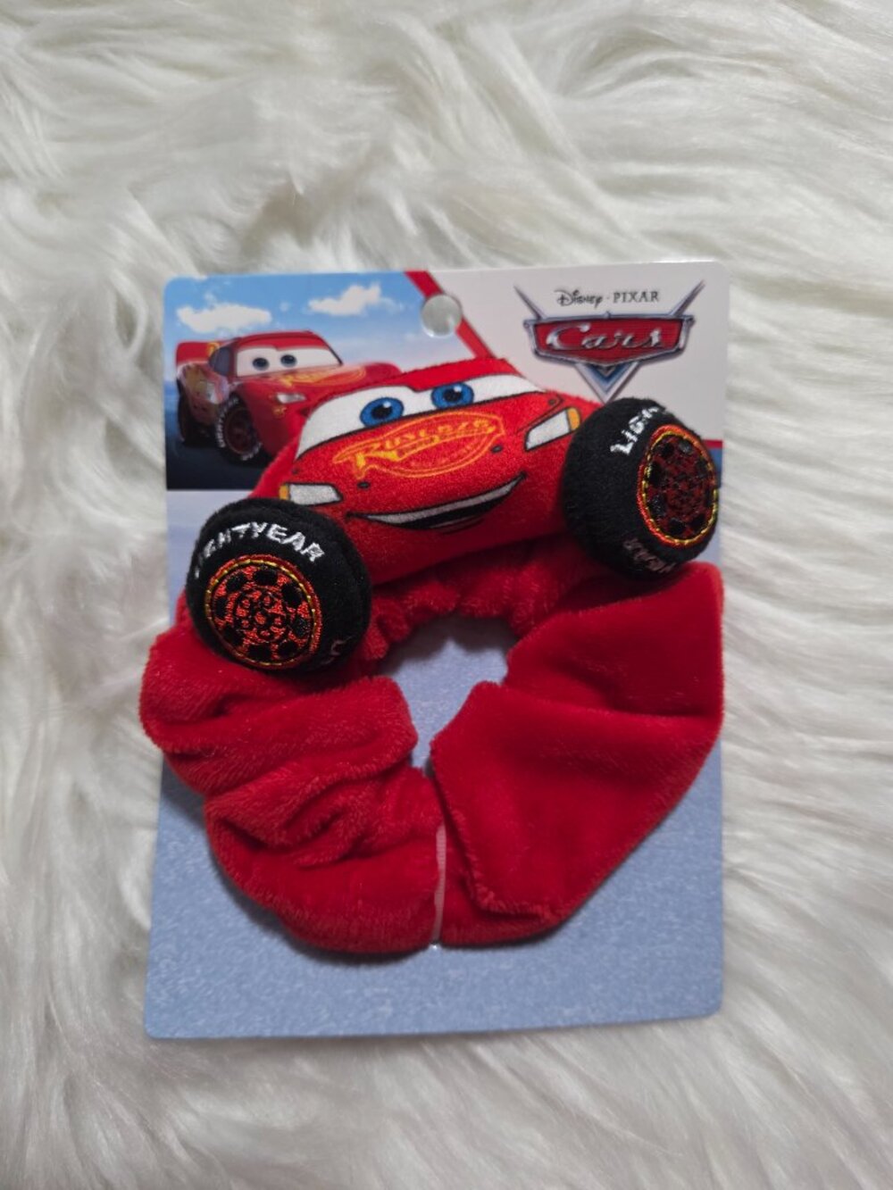 Cars Lightning McQueen Figural Scrunchie